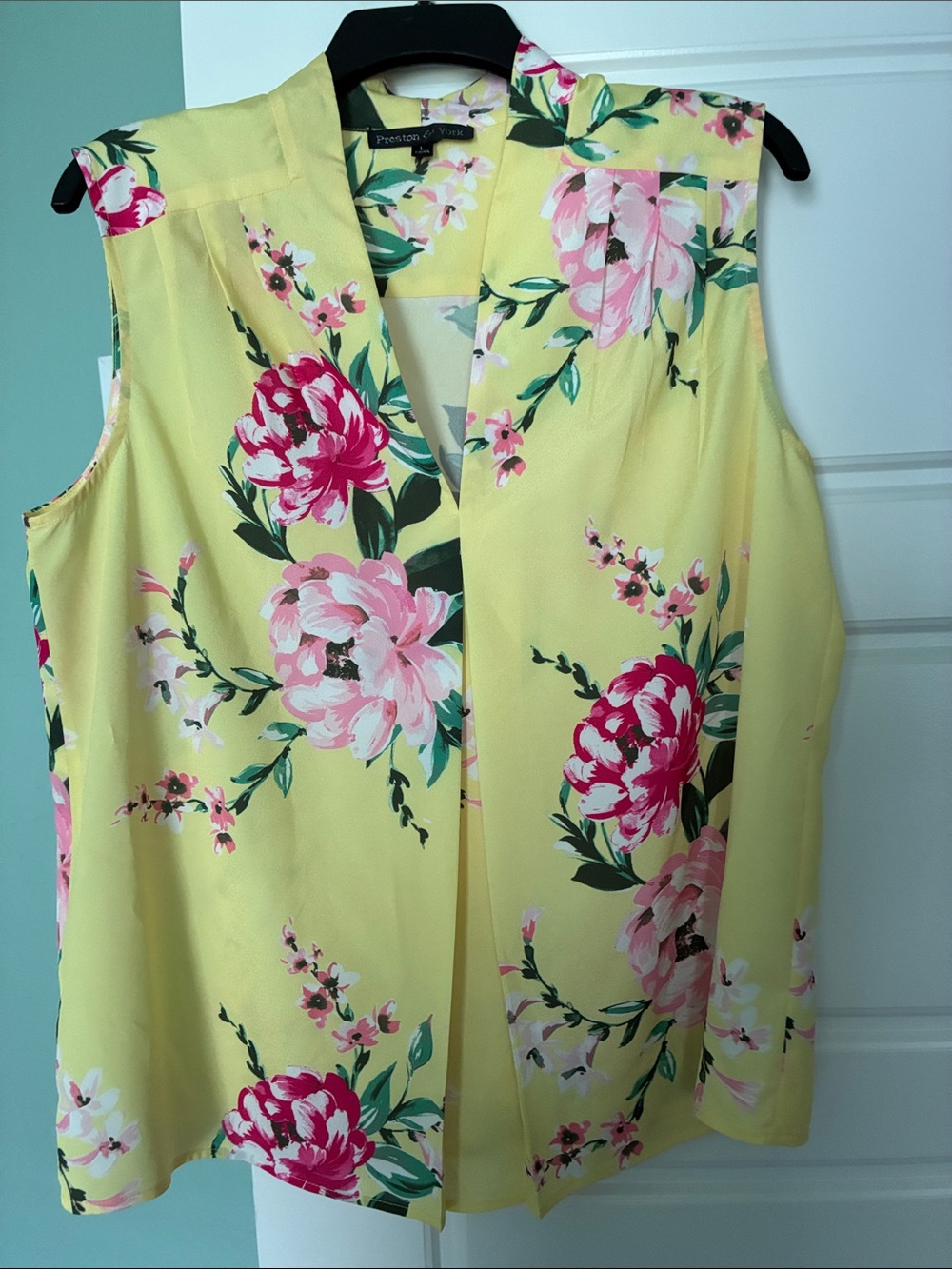 Preston & York sleeveless top